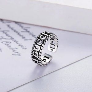 bague vintage en argent sterling
